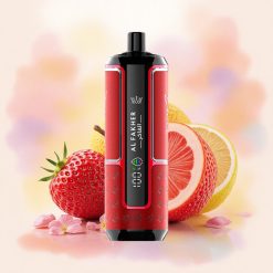 Al Fakher Crown Bar 15K Hypermax いちごパンチ600mAh