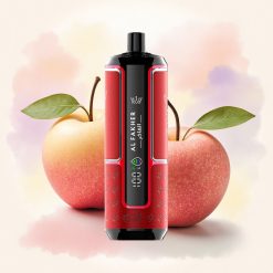 Al Fakher Crown Bar 15K Hypermax 二つのリンゴ 22ml 600mAh