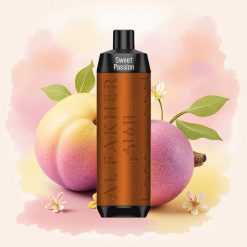 Al Fakher Crown Bar 8000 Crystal スウィートパッションフルーツ600mAh