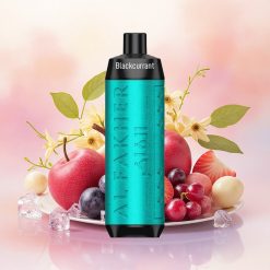 Al Fakher Crown Bar 8000 Crystal ブラックカラントアイス・18ml・5mgニコチン