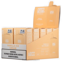 Flum Pebble 日本 購入 - FLUM PEBBLES 6000パフ 10パック バニラアイスクリーム 8VX885