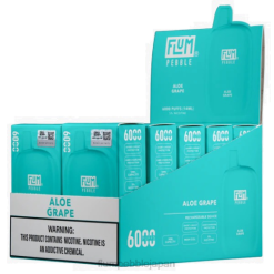 Flum Pebble Tokyo - FLUM PEBBLES 6000パフ 10パック アロエブドウ 8VX83